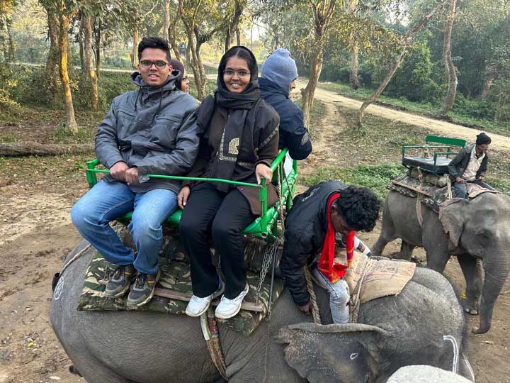 Elephant Safari in Kaziranga